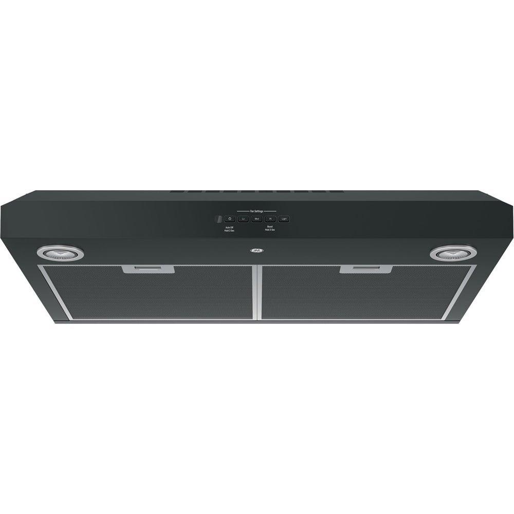 ge – 30″ convertible range hood – black on black ge – 30″ convertible range hood – black on black