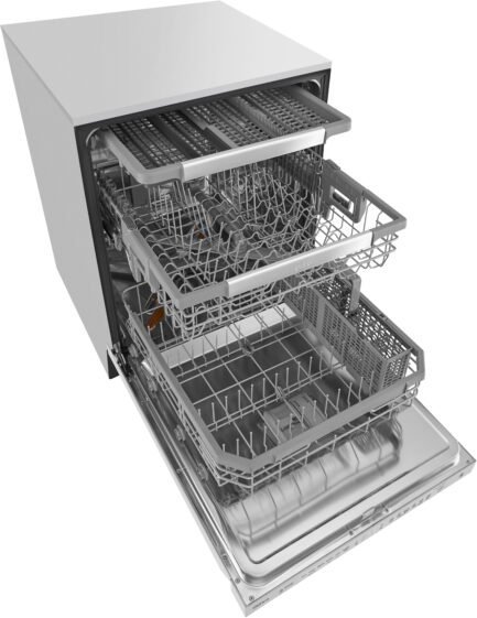 lg – 24″ top control smart wi fi enabled dishwasher with quadwash and stainless steel tub – stainless steel lg – 24″ top control smart wi fi enabled dishwasher with quadwash and stainless steel tub – stainless steel
