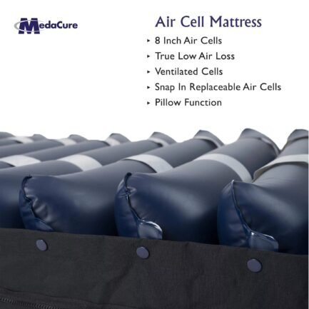 medacure alternating pressure air mattress for hospital beds with quilted nylon cover – 80″ x 36″ x 8″ (twin) – pump included medacure alternating pressure air mattress for hospital beds with quilted nylon cover – 80″ x 36″ x 8″ (twin) – pump included