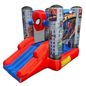 marvel spider man outdoor bounce blower