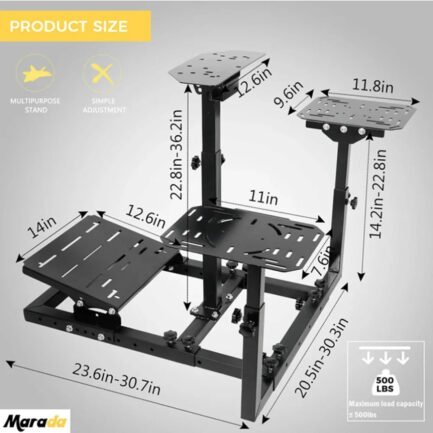 marada flight simulator cockpit racing steering stand adjustable fit for thrustmaster hotas warthog marada flight simulator cockpit racing steering stand adjustable fit for thrustmaster hotas warthog