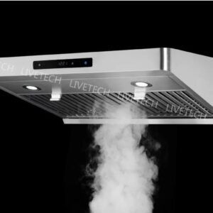 rear vent — livetech stainless steel 30″ under cabinet range hood 800 cfm
