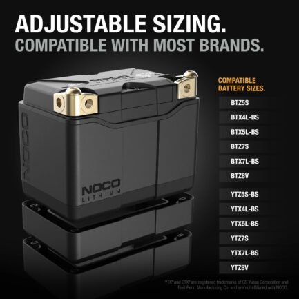noco lithium nlp5 group 5 250a 12v 2ah lithium powersport battery noco lithium nlp5 group 5 250a 12v 2ah lithium powersport battery