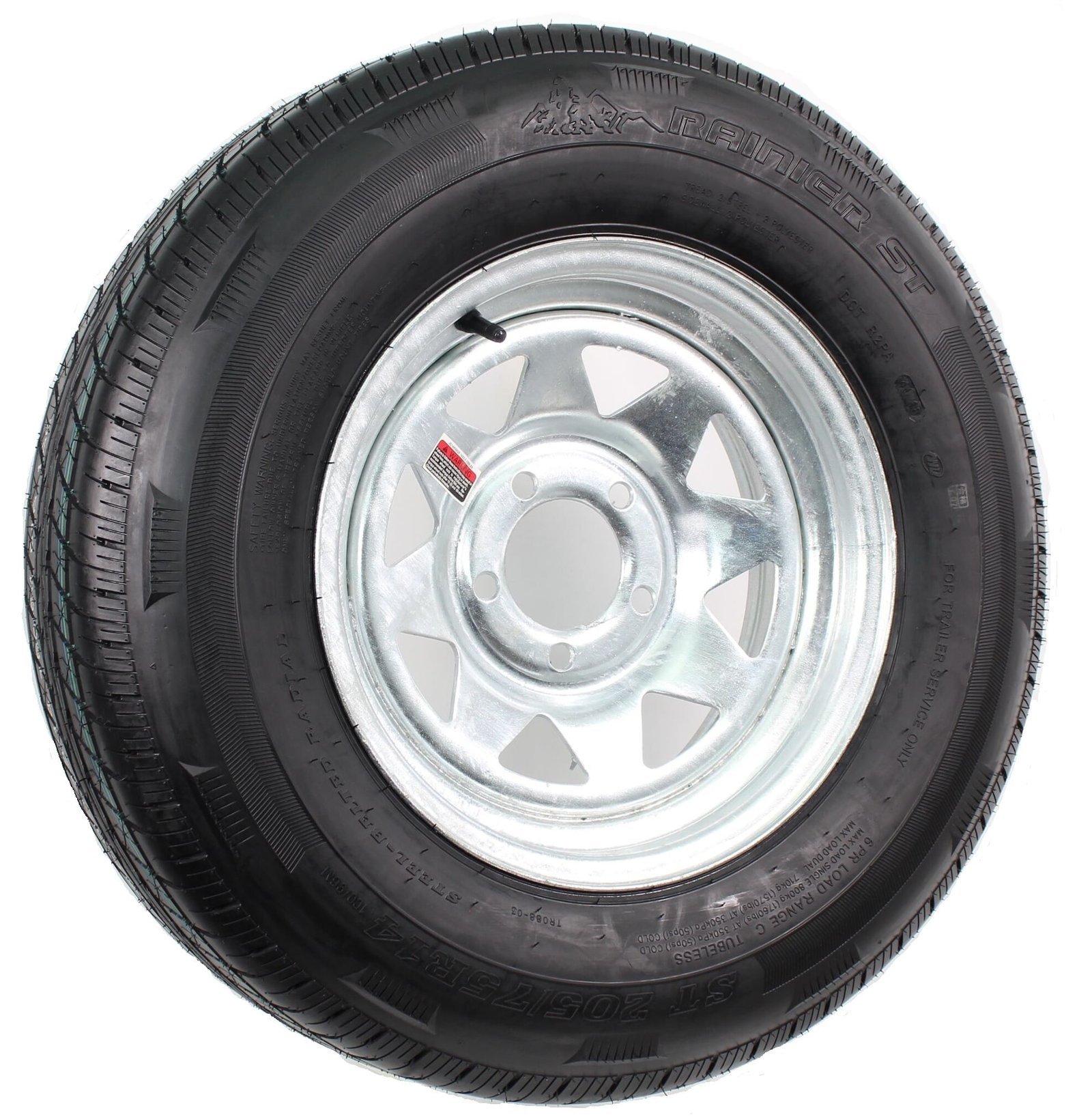 radial trailer tire on rim st205/75r14 205/75 14 5 lug wheel galvanized spoke radial trailer tire on rim st205/75r14 205/75 14 5 lug wheel galvanized spoke