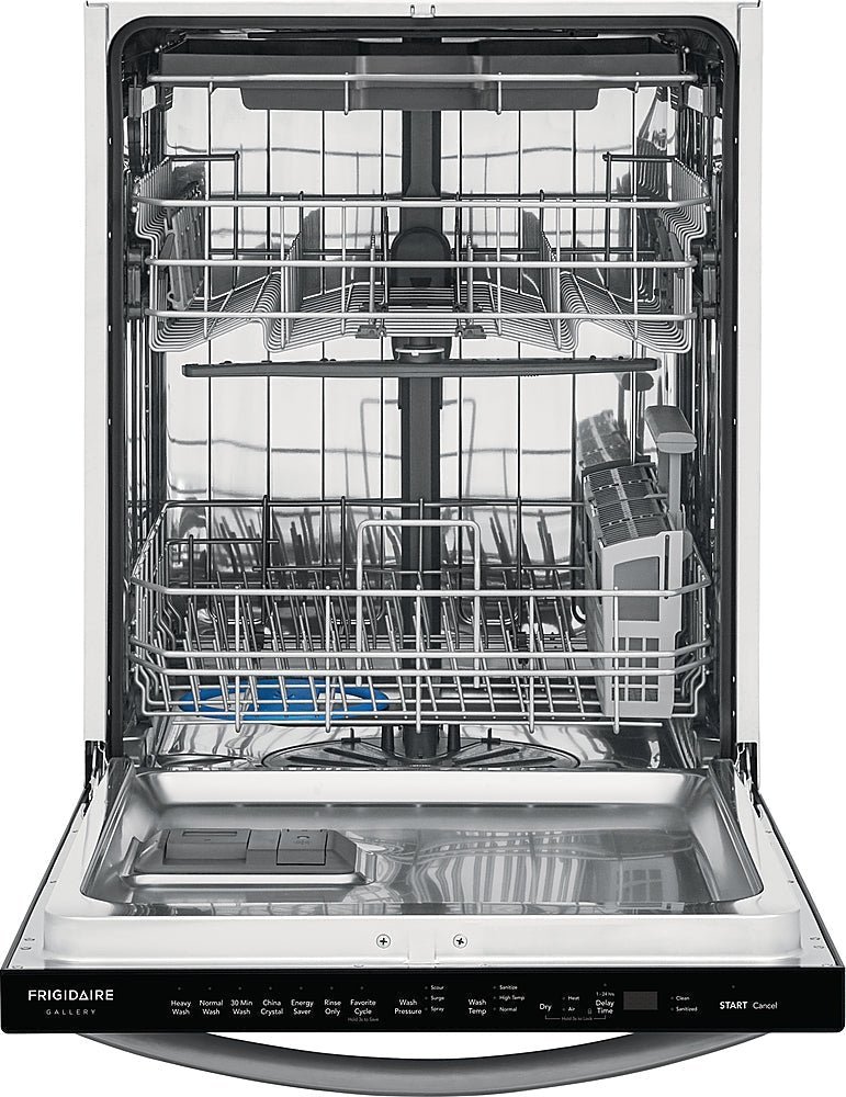 frigidaire – gallery 24″ top control tall tub built in dishwasher – black stainless steel frigidaire – gallery 24″ top control tall tub built in dishwasher – black stainless steel