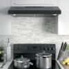 ge – 30″ convertible range hood – black on black ge – 30″ convertible range hood – black on black