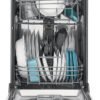 frigidaire – 18″ front control built in dishwasher with stainless steel tub – white frigidaire – 18″ front control built in dishwasher with stainless steel tub – white