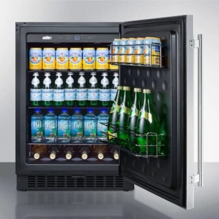 24″ wide built in all refrigerator, stainless steel cabinet 24″ wide built in all refrigerator, stainless steel cabinet