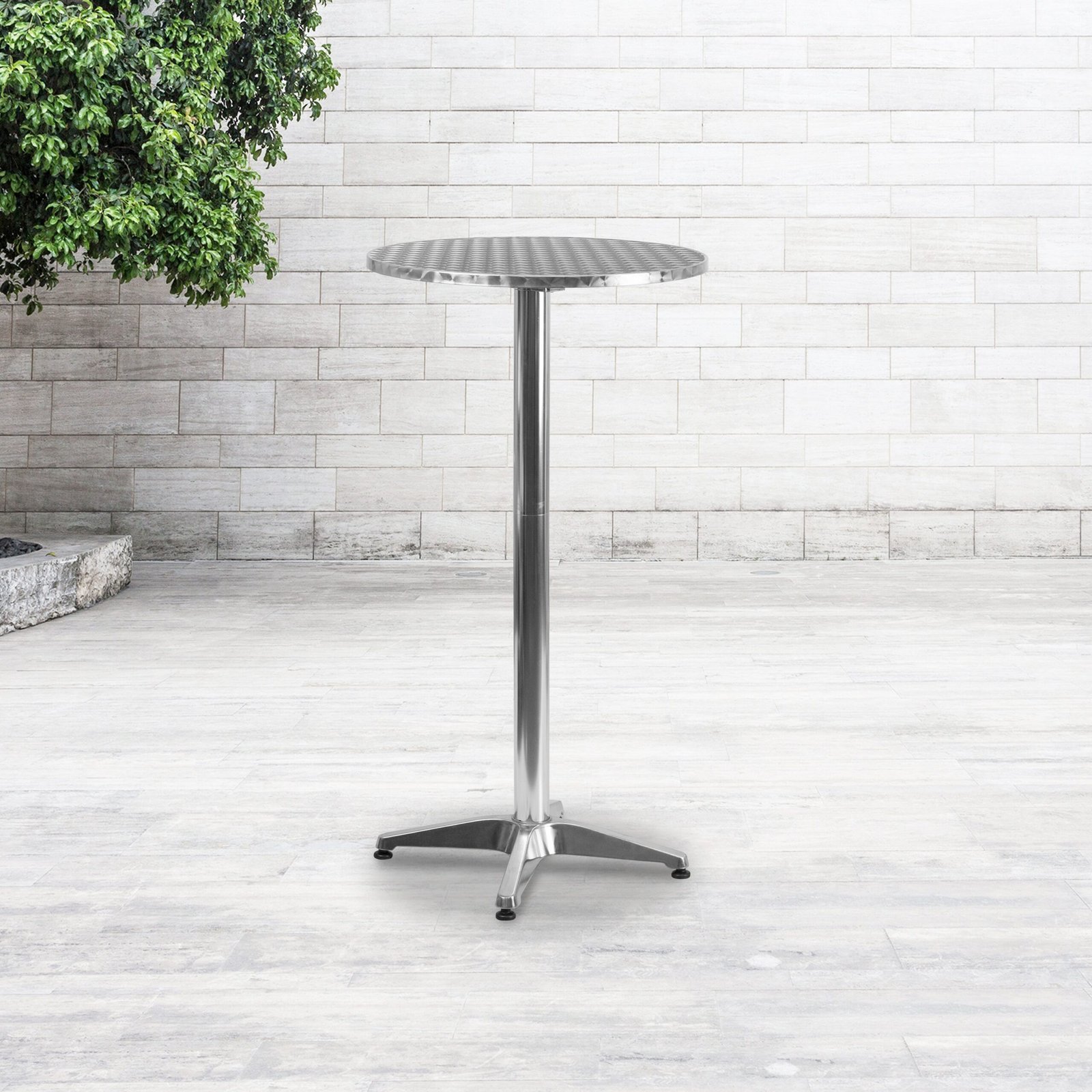 flash furniture 23.25″ round aluminum indoor outdoor bar height table with flip up table flash furniture 23.25″ round aluminum indoor outdoor bar height table with flip up table