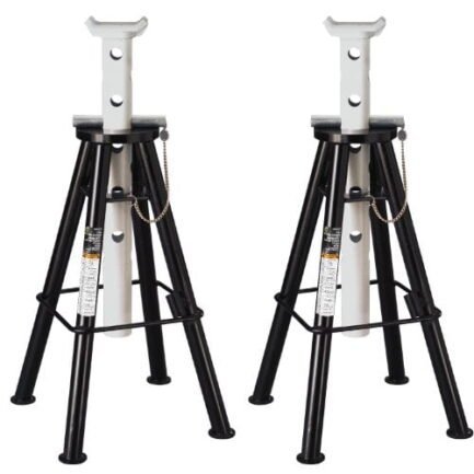 omega 32107b black high lift jack stand, 10 ton capacity omega 32107b black high lift jack stand, 10 ton capacity