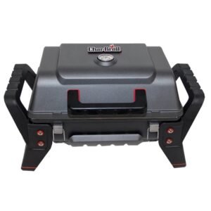 char broil grill2go 200 sq in grey and black portable gas grill