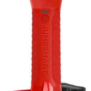 limitless innovations jumpsmart 10 in 1 portable vehicle jump starter, flashlight, power bank, red