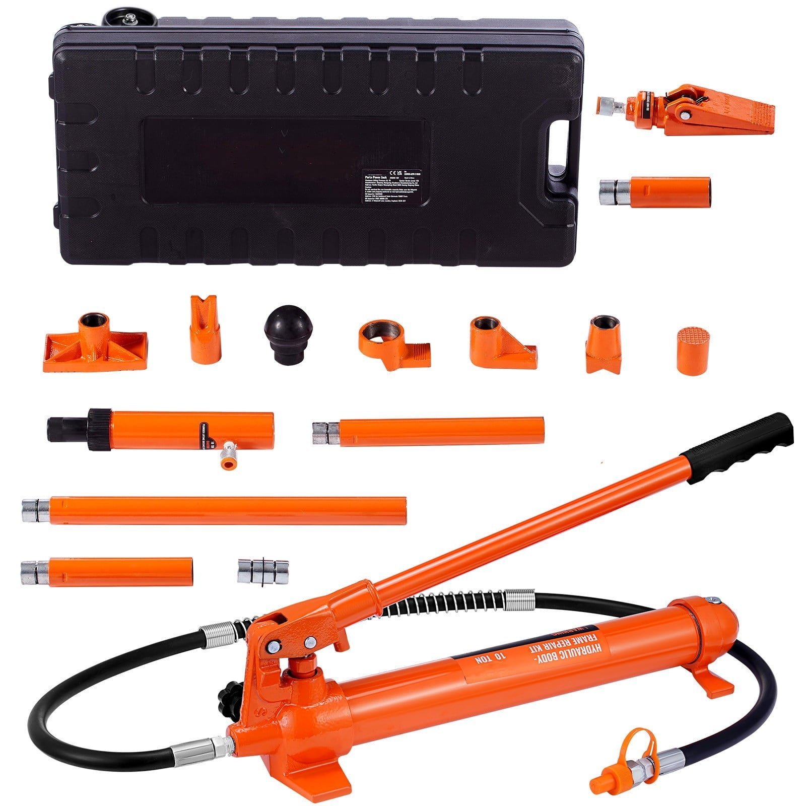 bentism 10 ton porta power kit hydraulic jack air pump lift ram all in one portable auto body frame repair power tool bentism 10 ton porta power kit hydraulic jack air pump lift ram all in one portable auto body frame repair power tool