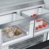 bosch – 800 series 21 cu. ft. french door counter depth smart refrigerator – black stainless steel bosch – 800 series 21 cu. ft. french door counter depth smart refrigerator – black stainless steel