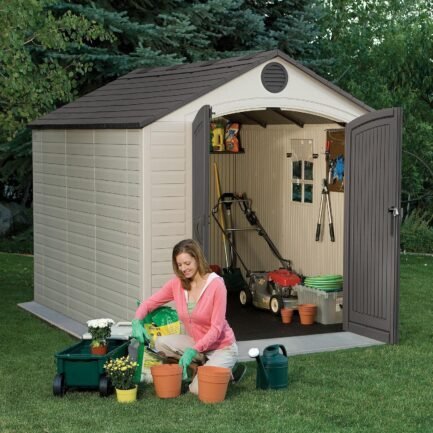 lifetime 8 x 10 ft. outdoor storage shed lifetime 8 x 10 ft. outdoor storage shed