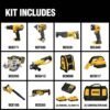 dewalt 20v max 10 tool combo kit dck1020d2 from dewalt dewalt 20v max 10 tool combo kit dck1020d2 from dewalt