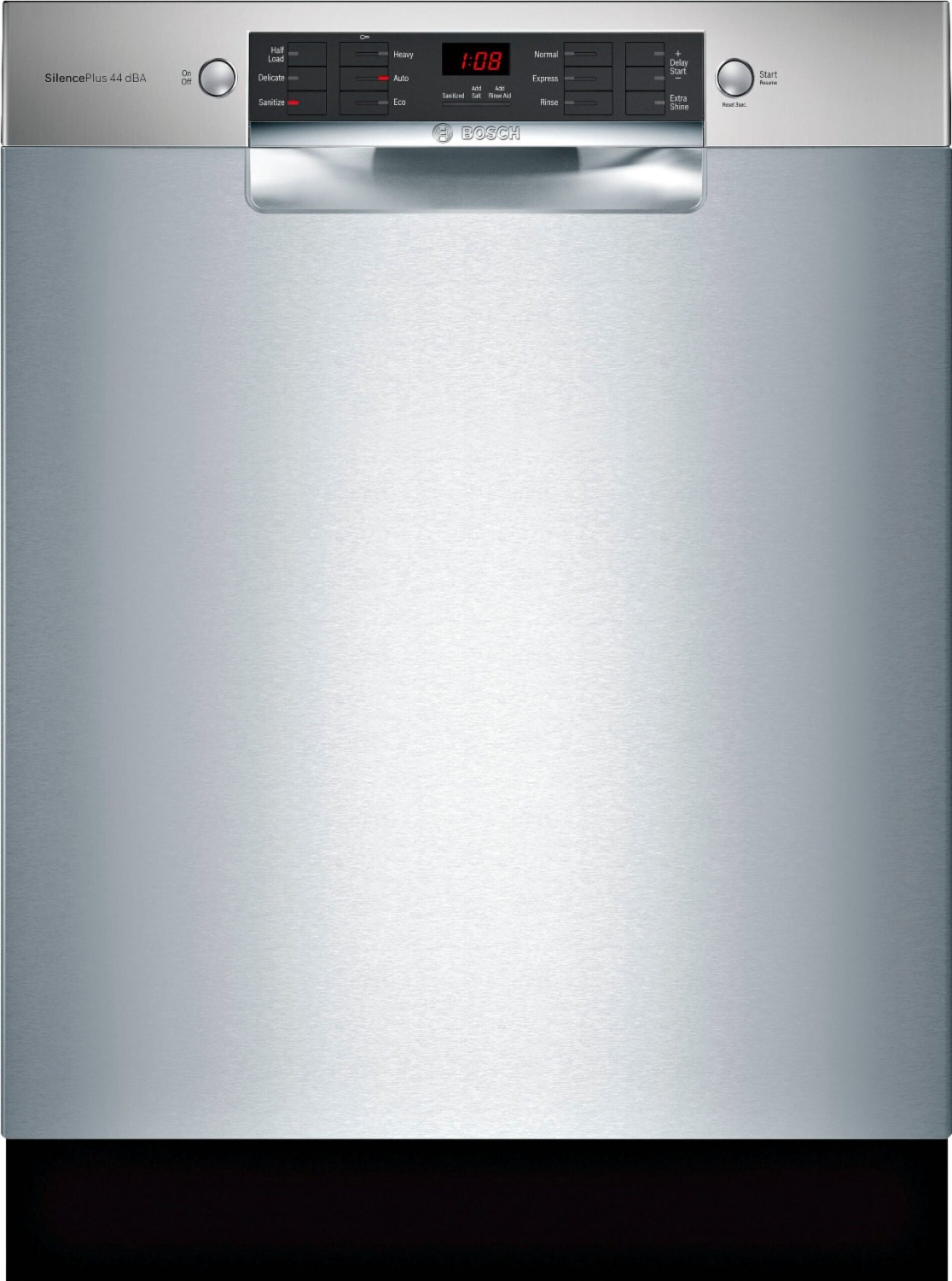 bosch – 800 series 24″ front control built in dishwasher with stainless steel tub – stainless steel bosch – 800 series 24″ front control built in dishwasher with stainless steel tub – stainless steel