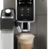 de’longhi – dinamica plus fully automatic espresso machine with built in grinder – titanium de’longhi – dinamica plus fully automatic espresso machine with built in grinder – titanium