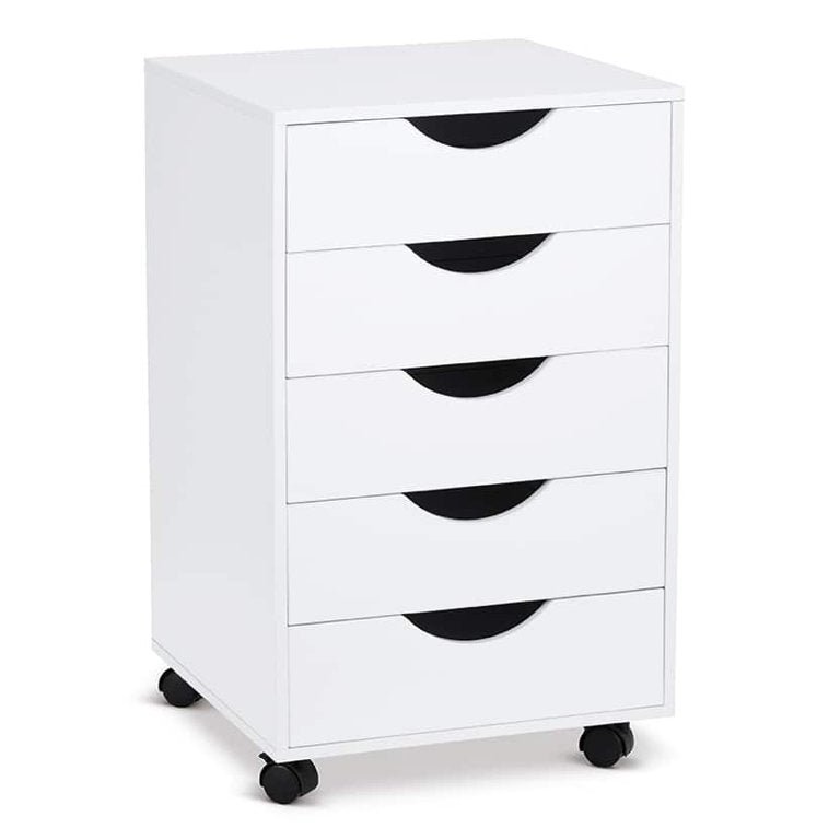 simply tidy modular mobile chest, white simply tidy modular mobile chest, white