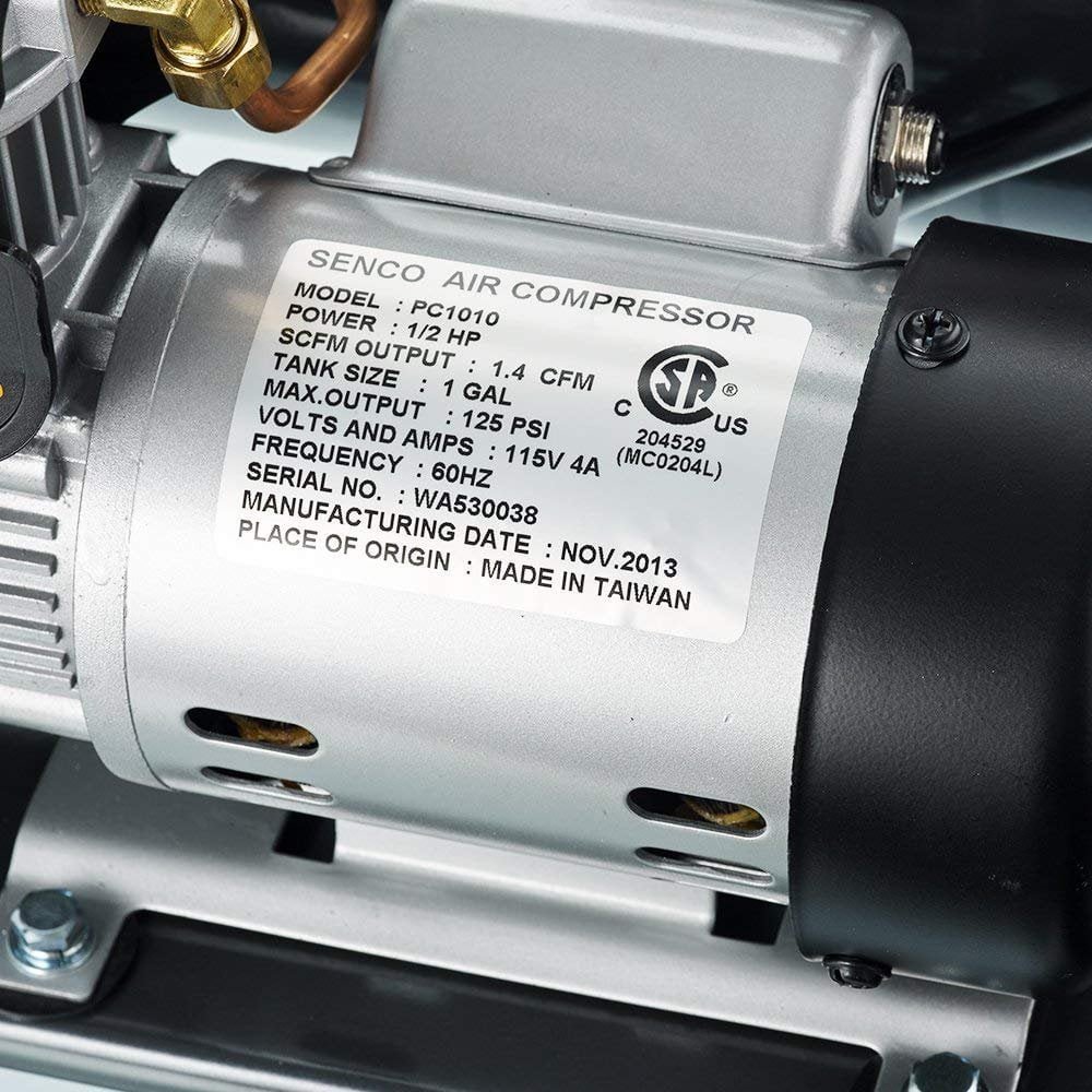senco pc1010 trim air compressor, 1 gal tank, 115 v senco pc1010 trim air compressor, 1 gal tank, 115 v
