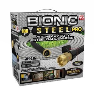 bionic steel pro 5/8 in. d x 100 ft. l heavy duty commercial grade garden hose