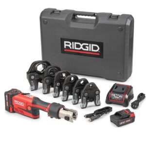 ridgid rp 351 press tool kit with propress jaws (1/2″ – 2″) 67178 from ridgid