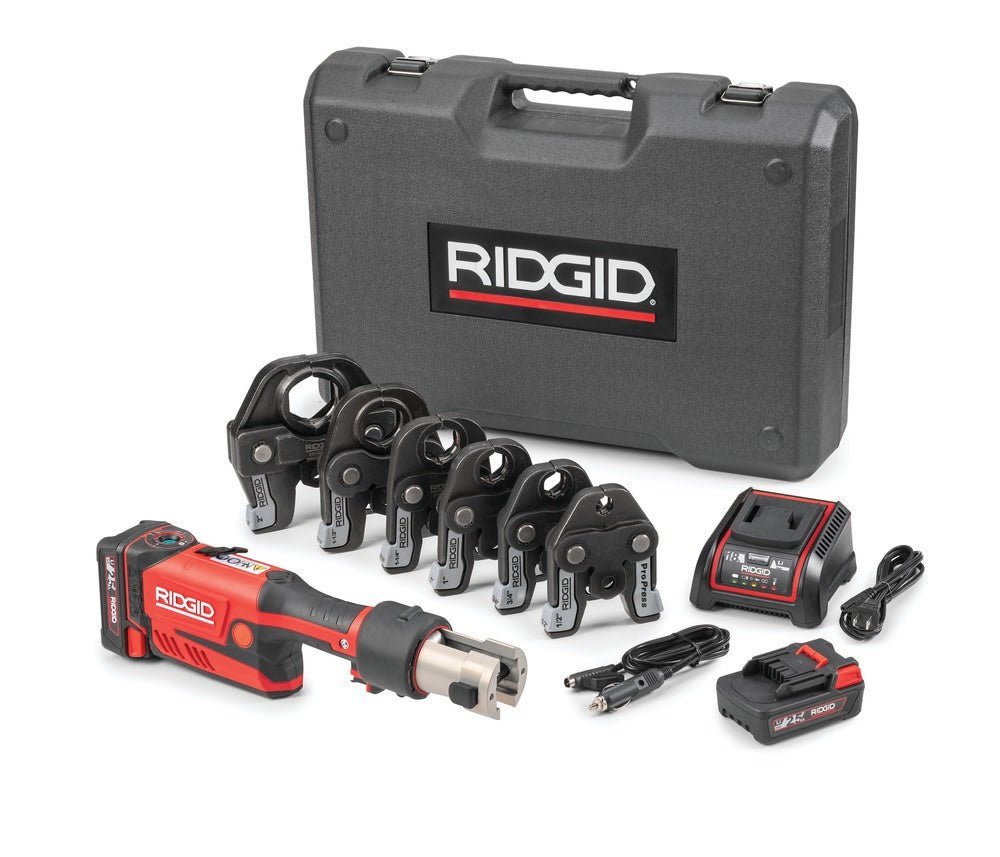 ridgid rp 351 press tool kit with propress jaws (1/2″ – 2″) 67178 from ridgid ridgid rp 351 press tool kit with propress jaws (1/2″ – 2″) 67178 from ridgid