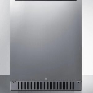 24″ wide built in outdoor all refrigerator, stainless steel, lhd