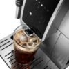 de’longhi – dinamica truebrew over ice fully automatic coffee and espresso machine chrome and black de’longhi – dinamica truebrew over ice fully automatic coffee and espresso machine chrome and black