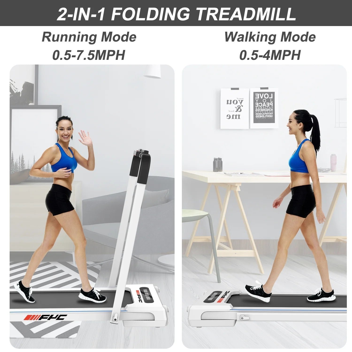 dcenta fyc 2 in 1 under desk treadmill – 2.5 hp folding treadmill for home, installation free foldable treadmill compact electric running machine, remote control & led display walking running joggi dcenta fyc 2 in 1 under desk treadmill – 2.5 hp folding treadmill for home, installation free foldable treadmill compact electric running machine, remote control & led display walking running joggi