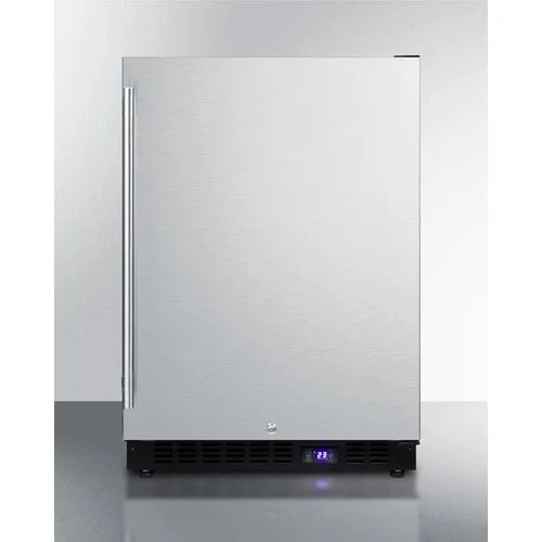 24″ wide outdoor all freezer, black cabinet 24″ wide outdoor all freezer, black cabinet