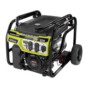 7,000 watt gasoline powered electric start portable generator