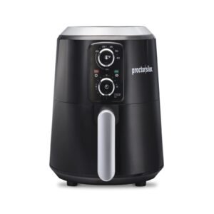 proctor silex air fryer, 3.7 quart capacity, black, 35056