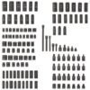 craftsman 1/4 & 3/8 & 1/2 in. drive sae 6 point mechanic’s tool set 130 pc craftsman 1/4 & 3/8 & 1/2 in. drive sae 6 point mechanic’s tool set 130 pc