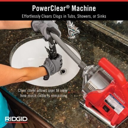 ridgid 55808 powerclear cleaning blockages ridgid 55808 powerclear cleaning blockages