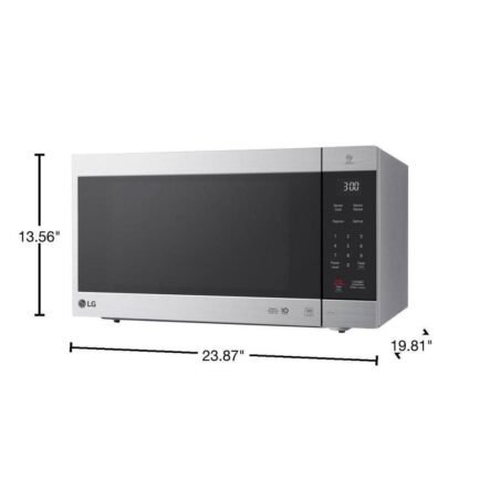 lg electronics lmc2075st neochef 24 in. width 2.0 cu.ft. stainless steel 1200 watt countertop microwave lg electronics lmc2075st neochef 24 in. width 2.0 cu.ft. stainless steel 1200 watt countertop microwave