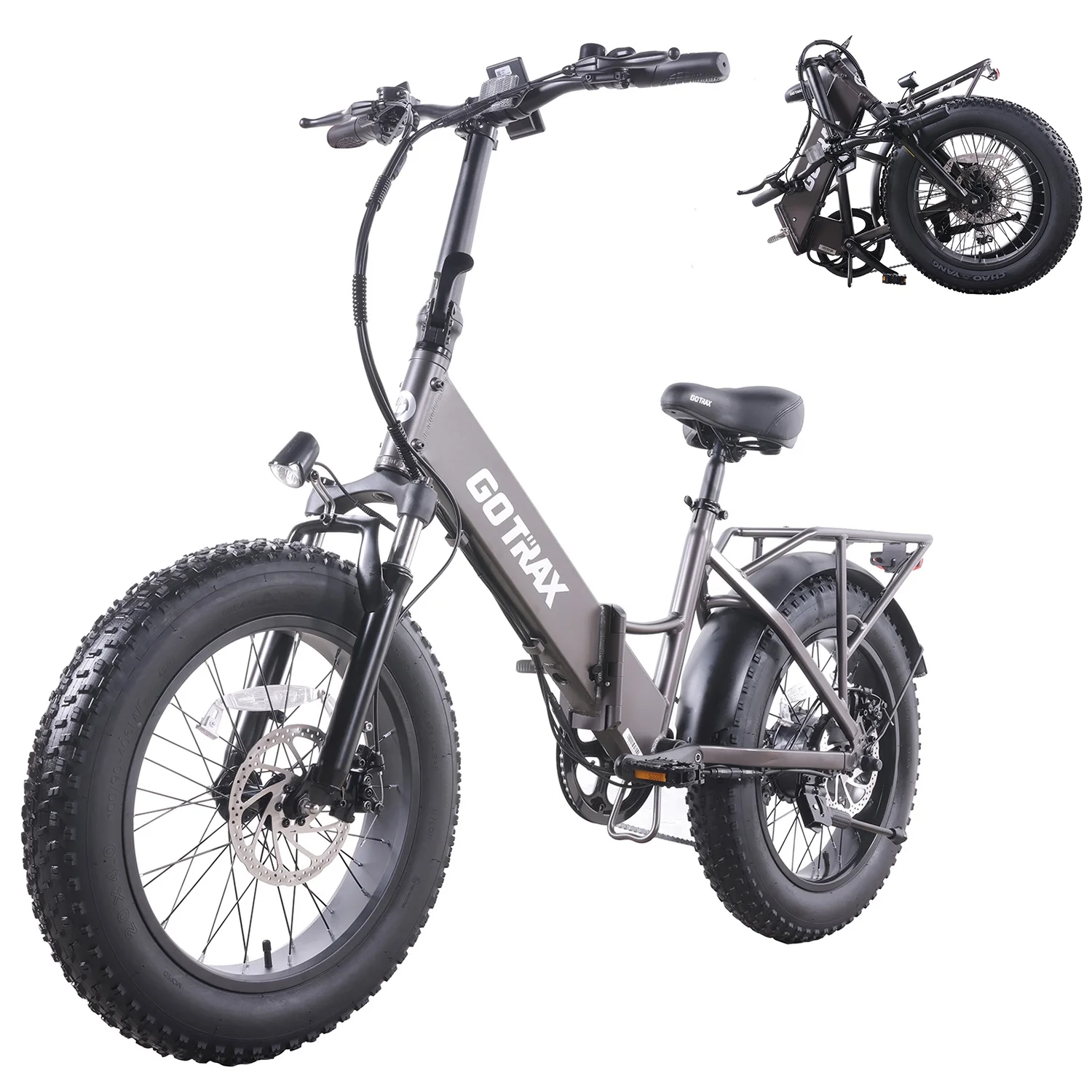gotrax f3 500w fat tire electric bike for adults – 20” x 4” off road tires, 20 mph, up to 60 miles, folding e bike with front suspension gotrax f3 500w fat tire electric bike for adults – 20” x 4” off road tires, 20 mph, up to 60 miles, folding e bike with front suspension