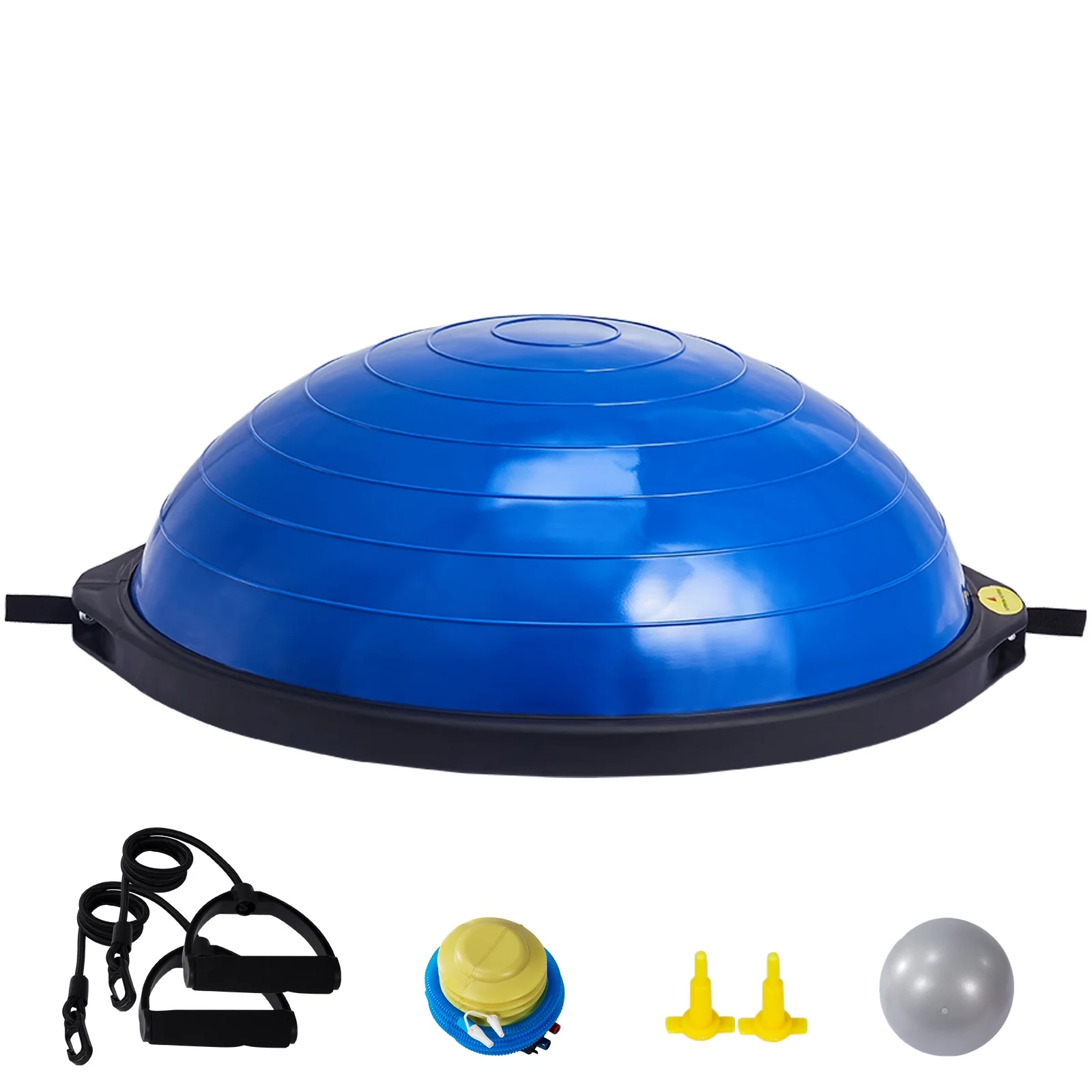 skyshalo 26 inch ball yoga trainer half fitness balance stability ball resistance band skyshalo 26 inch ball yoga trainer half fitness balance stability ball resistance band